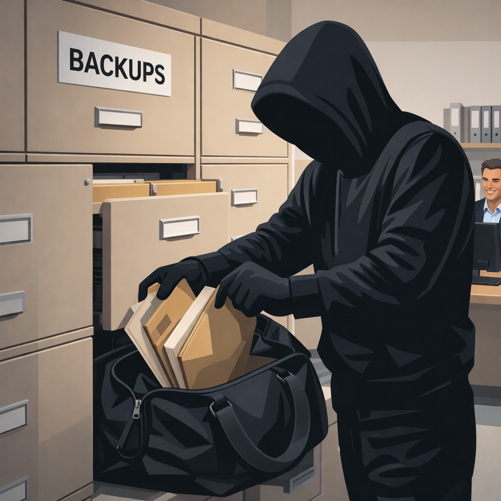 Your Backups Were Gone Before You Saw the Ransom Note